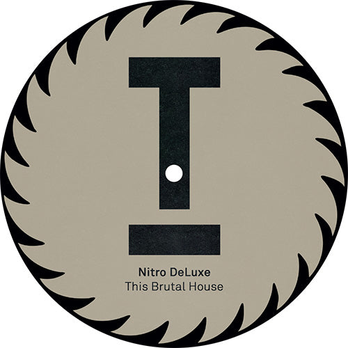 NITRO DELUXE / MARK KNIGHT 'THIS BRUTAL HOUSE' 12" (SAW SHAPED VINYL)