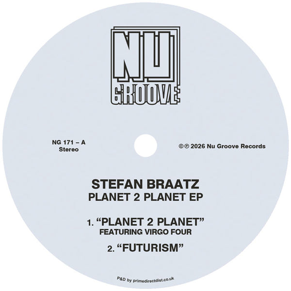 *PRE-ORDER* STEFAN BRAATZ 'PLANET 2 PLANET EP' 12"