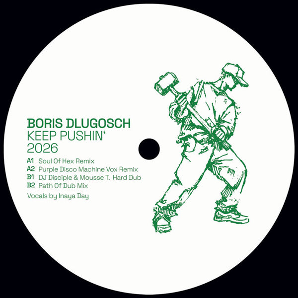 *PRE-ORDER* BORIS DLUGOSCH 'KEEP PUSHIN' 2026' 12"