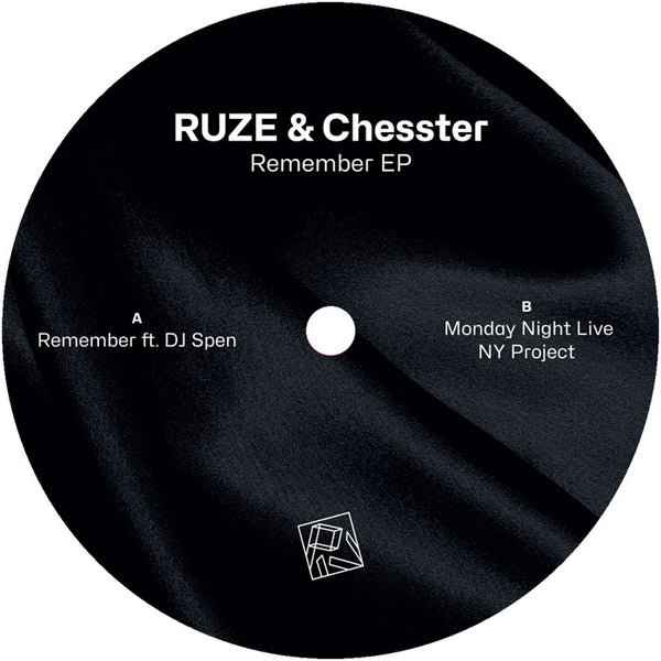 RUZE & CHESSTER 'REMEMBER EP' 12"