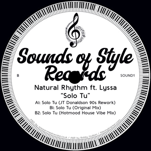 SOLO TU 'NATURAL RHYTHM' 12"