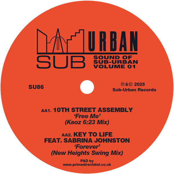 VARIOUS 'THE SOUND OF SUB-URBAN - VOL.1' 12"