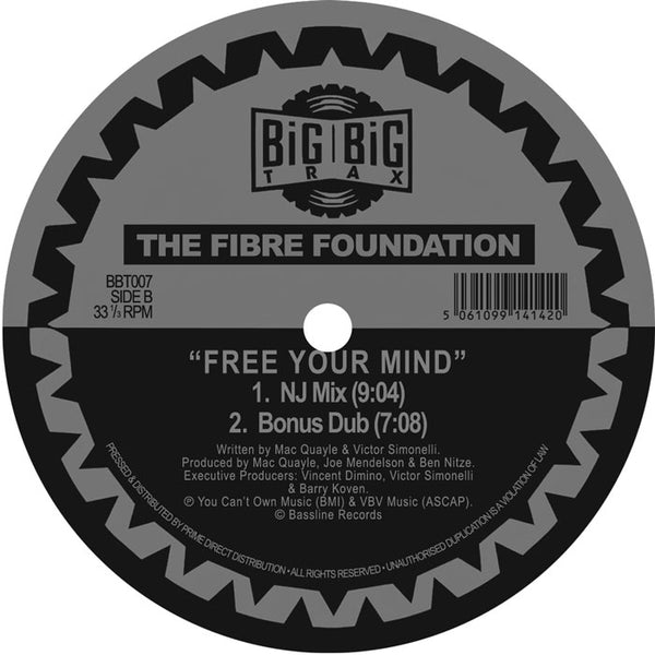 *PRE-ORDER* FIBRE FOUNDATION 'FREE YOUR MIND' 12"