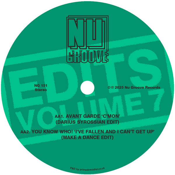 VARIOUS 'NU GROOVE EDITS VOL. 7' 12"