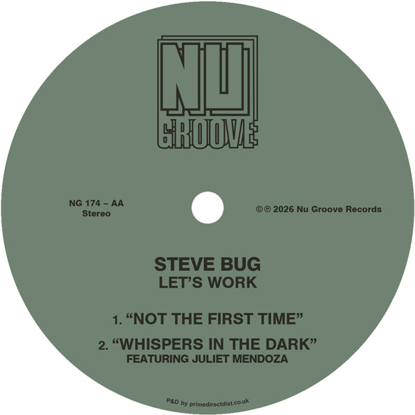 *PRE-ORDER* STEVE BUG 'LET’S WORK' 12"