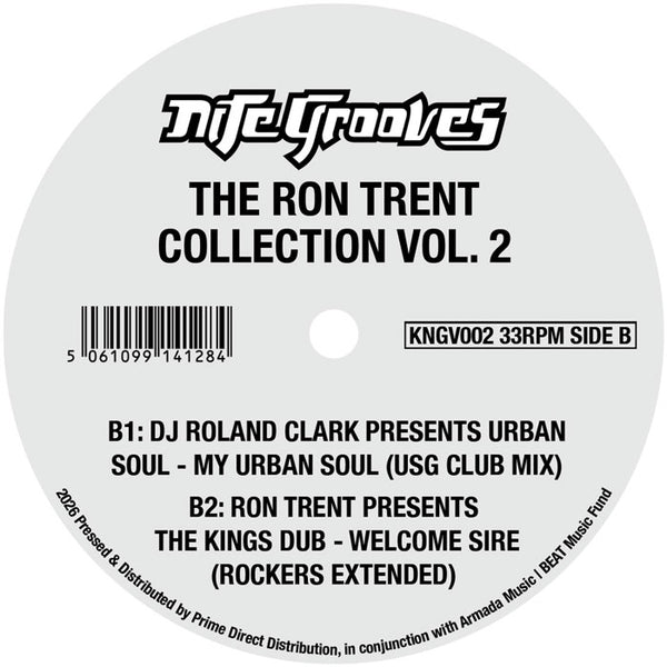 *PRE-ORDER* VARIOUS 'THE RON TRENT COLLECTION VOL.2' 12"