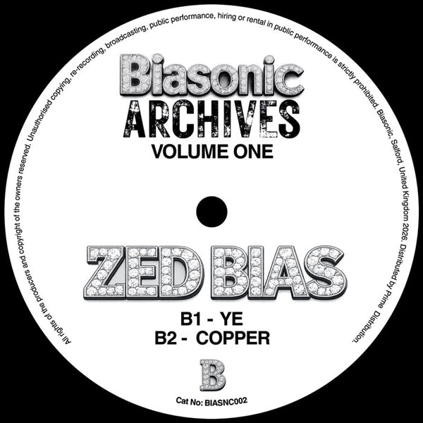 *PRE-ORDER* ZED BIAS 'ARCHIVES VOL 1' 12"