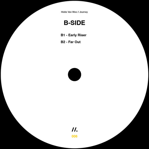 *PRE-ORDER* HIDDE VAN WEE 'JOURNEY' 12"