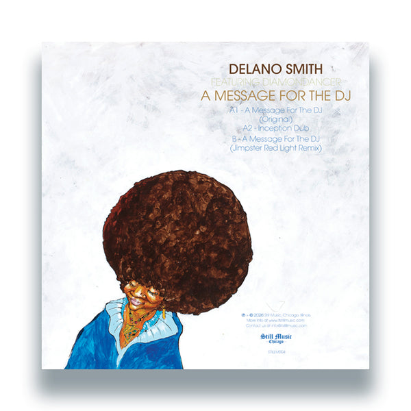 *PRE-ORDER* DELANO SMITH FEAT. DIAMONDANCER 'A MESSAGE FOR THE DJ' 12"