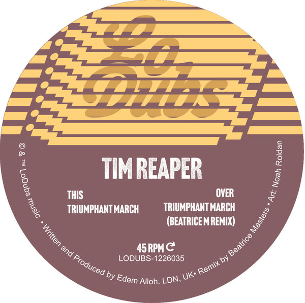 TIM REAPER 'TRIUMPHANT MARCH' 12"