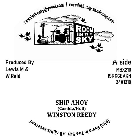 *PRE-ORDER* WINSTON REEDY 'SHIP AHOY' 7"
