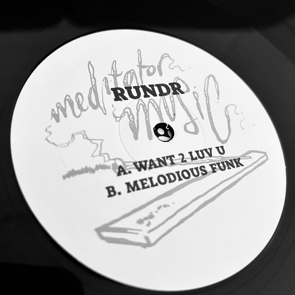 RUNDR 'WANT 2 LUV U / MELODIOUS FUNK' 12"