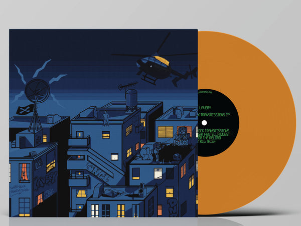 *PRE-ORDER* LAVERY 'TOWERBLOCK TRANSMISSIONS EP' 12" [ORANGE WAX]