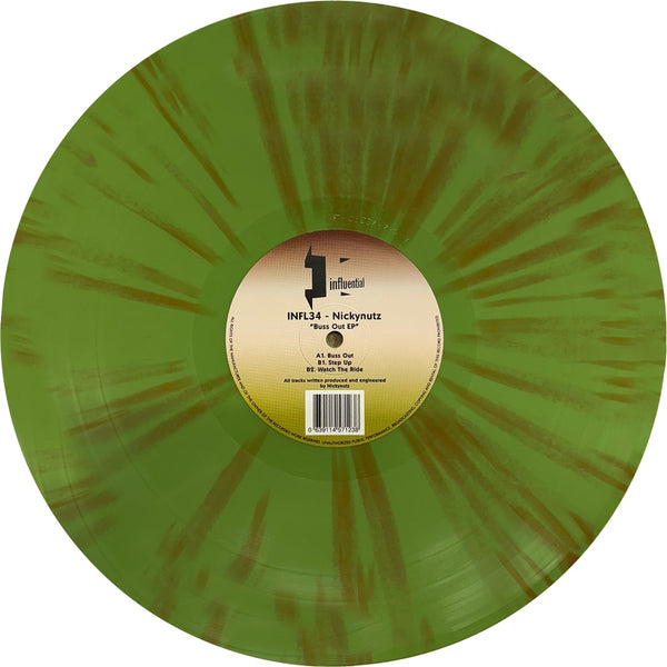 NICKYNUTZ 'BUSS OUT EP (GREEN WAX)' 12"