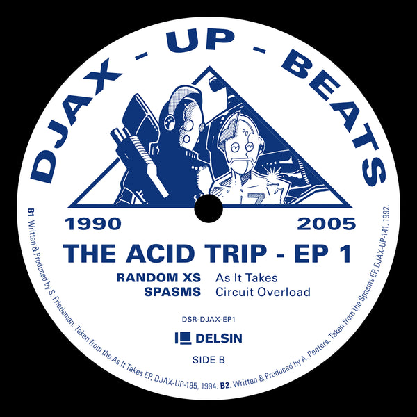 *PRE-ORDER* DJAX-UP-BEATS 1990-2005 'THE ACID TRIP EP 1
' 12"