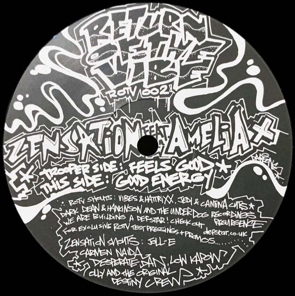ZENSATION 'FEEL GOOD / GOOD ENERGY' 12"