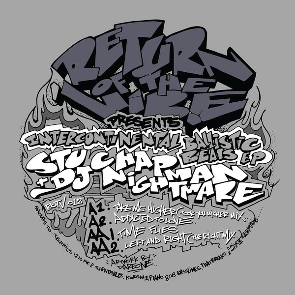 STU CHAPMAN & DJ NIGHTMARE 'INTERCONTINENTAL BALLISTIC BEATS EP' 12"