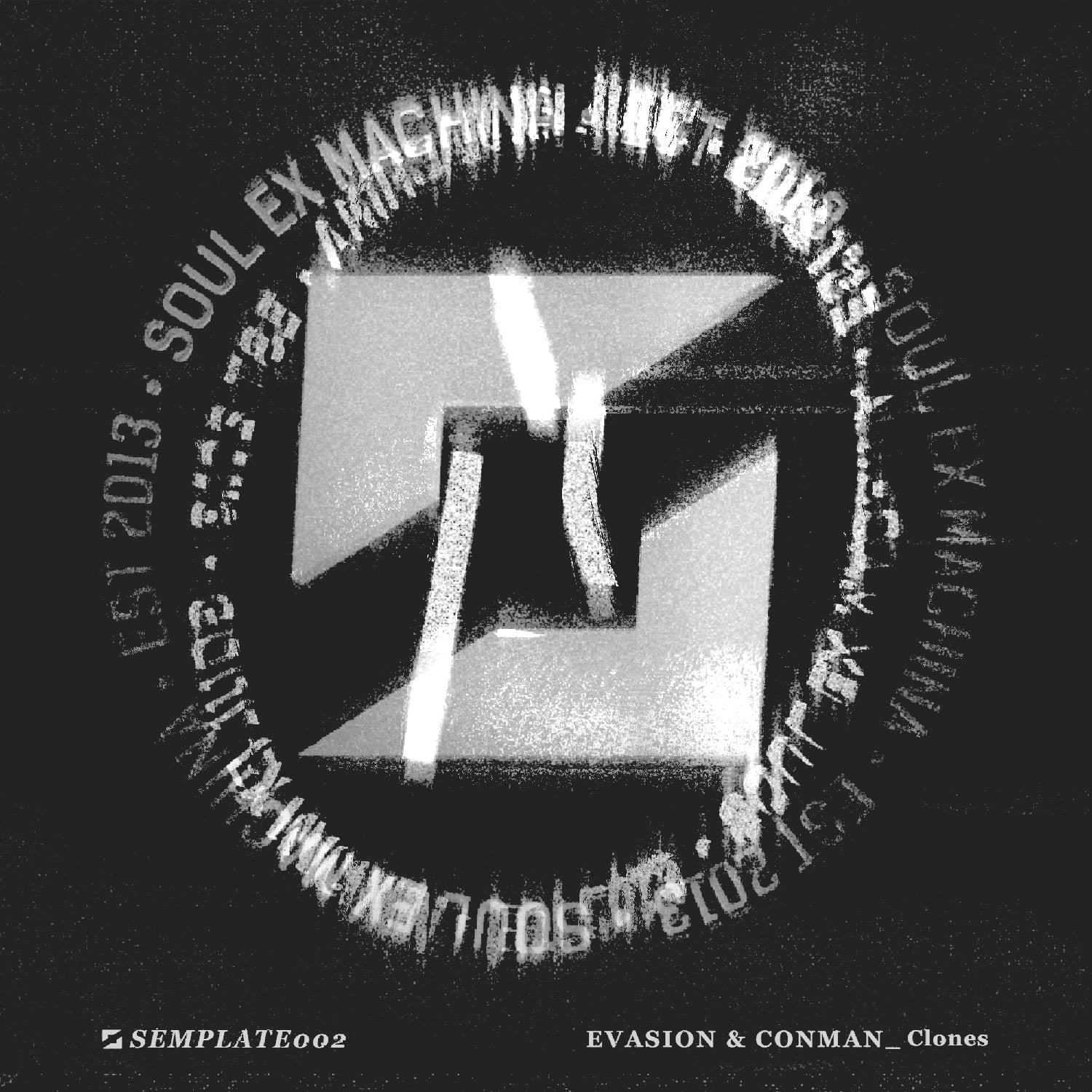 EVASION & CONMAN 'CLONES' 12" [RED/BLACK WAX]