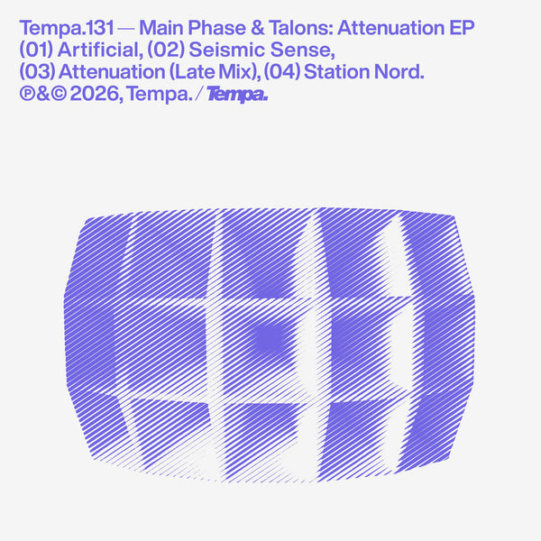 *PRE-ORDER* MAIN PHASE & TALONS 'ATTENUATION EP' 12"