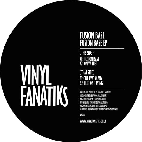 *PRE-ORDER* FUSION BASE 'FUSION BASE EP' 12"