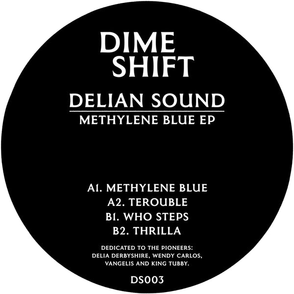 *PRE-ORDER* DELIAN SOUND 'METHYLENE BLUE EP' 12"