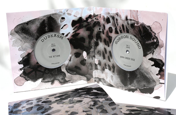 DUBKASM & GORGON SOUND 'THE RETURN / BORN UNDER SEIGE' 2X7"
