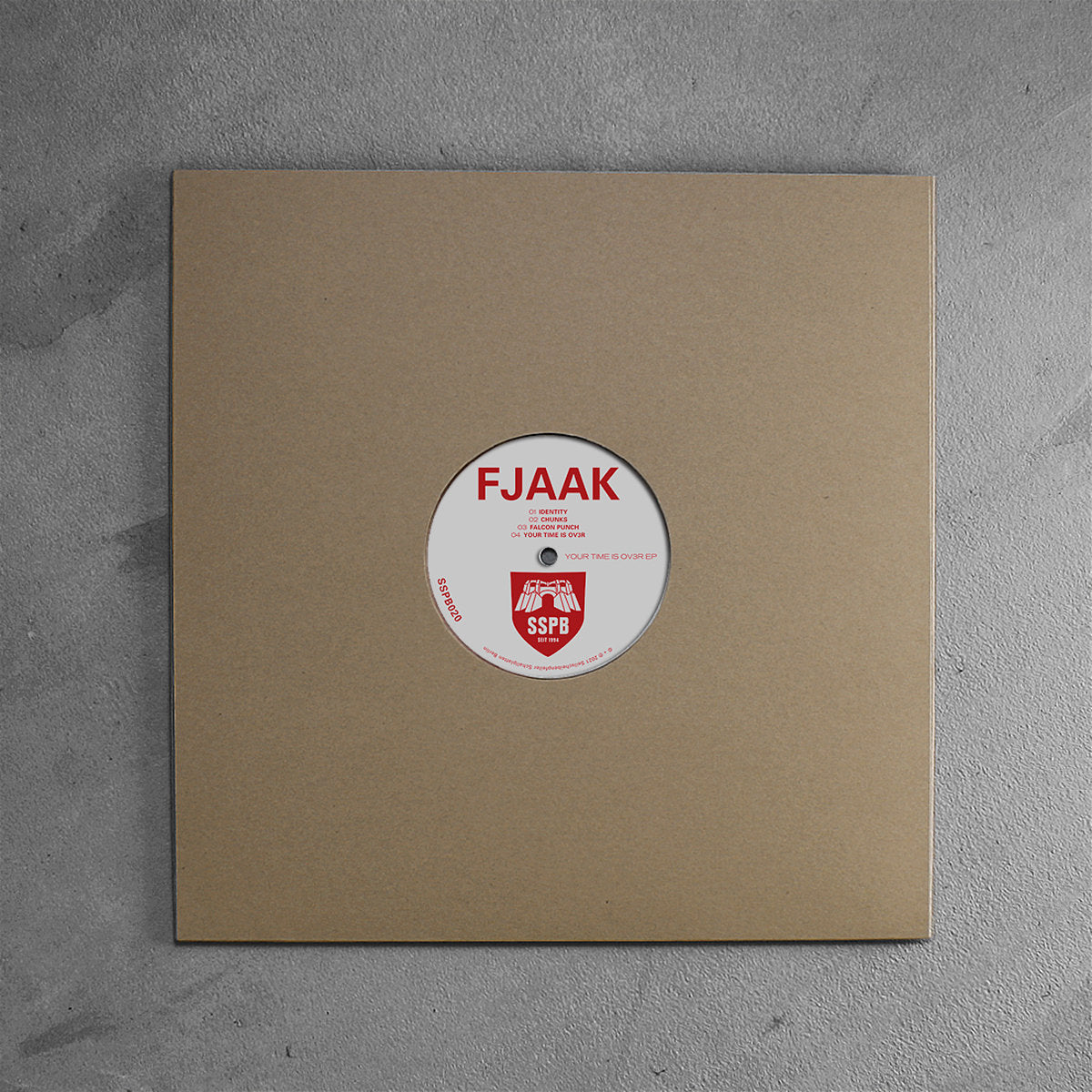 FJAAK 'YOUR TIME IS OV3R' 12" [IMPORT]