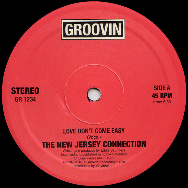 NEW JERSEY CONNECTION 'Love Don't' 12" (Reissue) [Import]