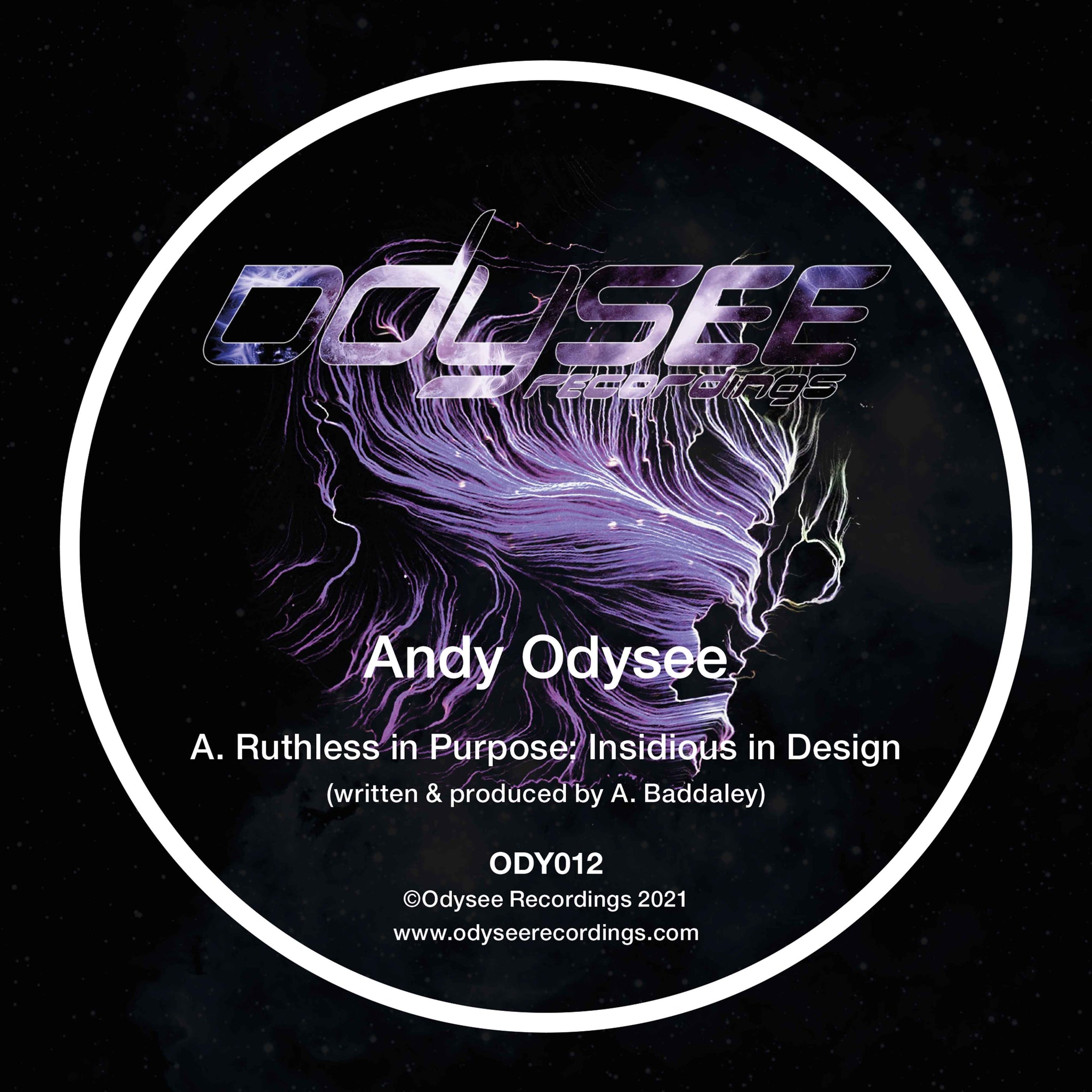 Andy Odysee 'Ruthless:Insidious / Provocateur / Status Anxiety' 12"