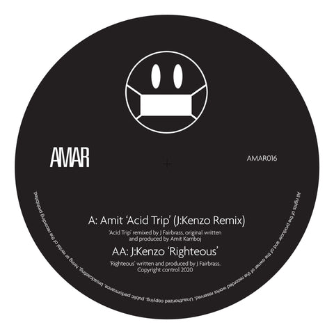 Amit 'Acid Trip (J:Kenzo Remix) / Righteous' [SALE]