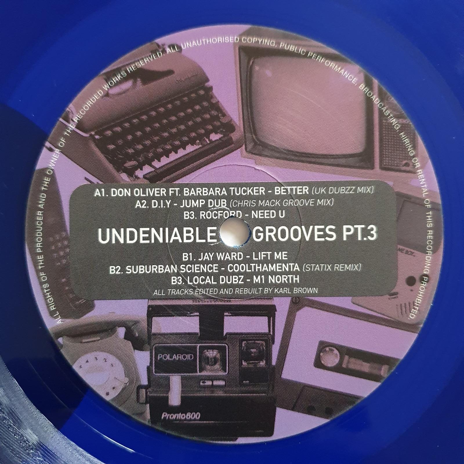 VARIOUS 'UNDENIABLE GROOVES - PART 3' 12"