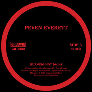 Peven Everett 'Hot' 12" (Reissue) [Import]