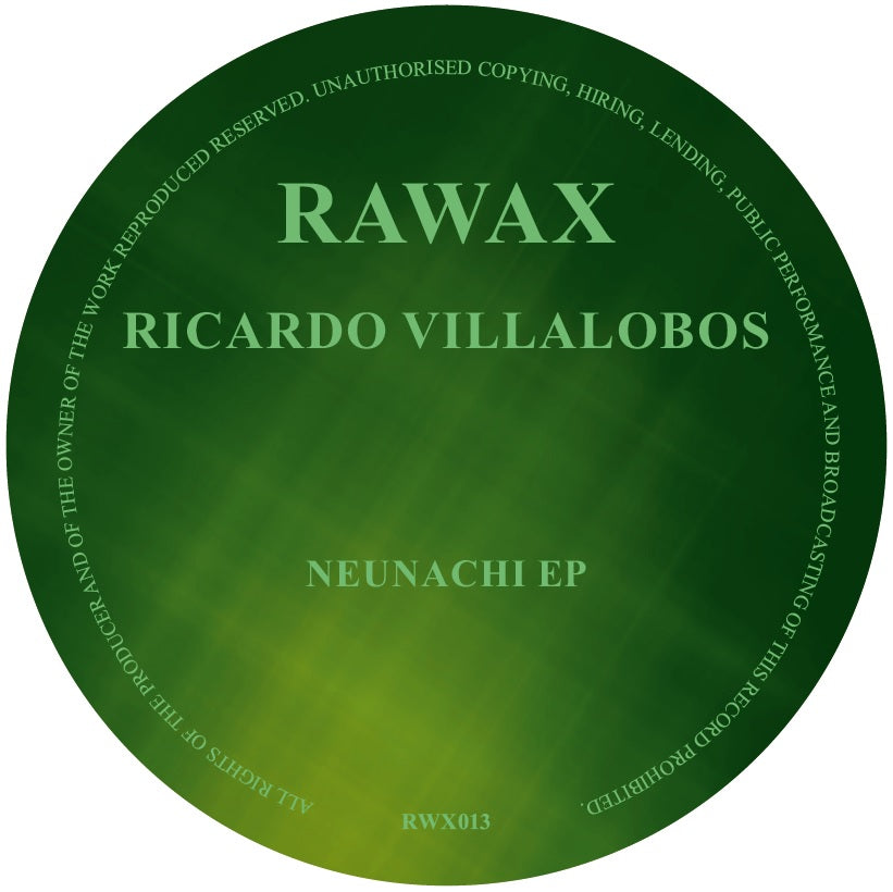 Ricardo Villalobos 'Neunachi EP (GOLD VINYL)' 12" [SALE]