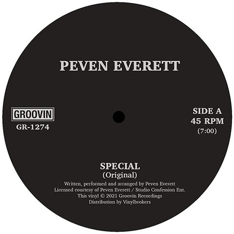 Peven Everett 'Special' 12" (Reissue) [Import]