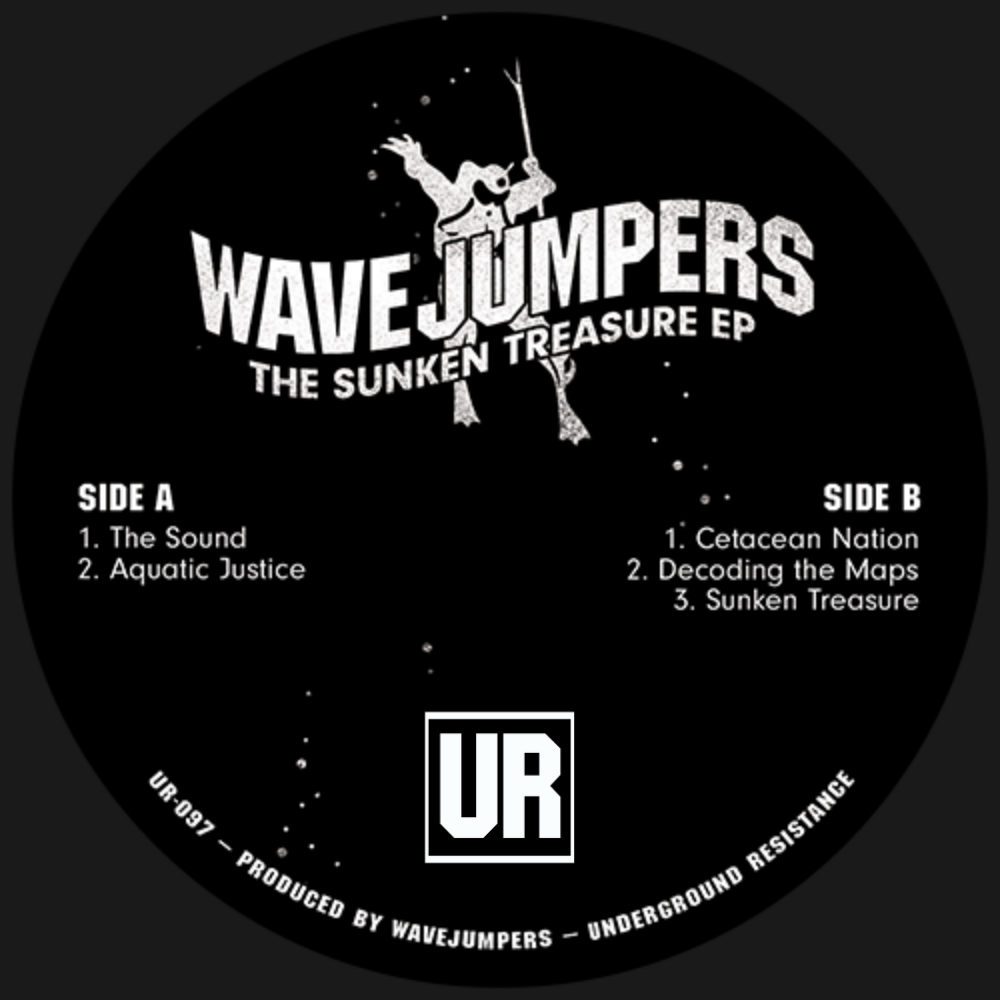 WAVEJUMPERS 'THE SUNKEN TREASURE EP' 12" (REPRESS)