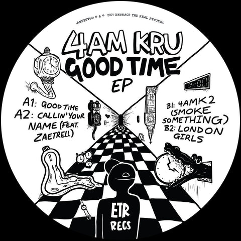 4AM KRU 'GOOD TIME EP' 12" (REPRESS)