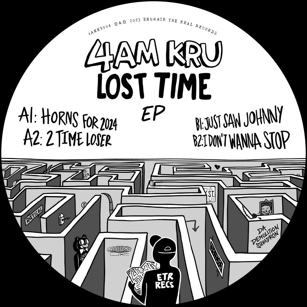 4AM KRU 'LOST TIME' 12"