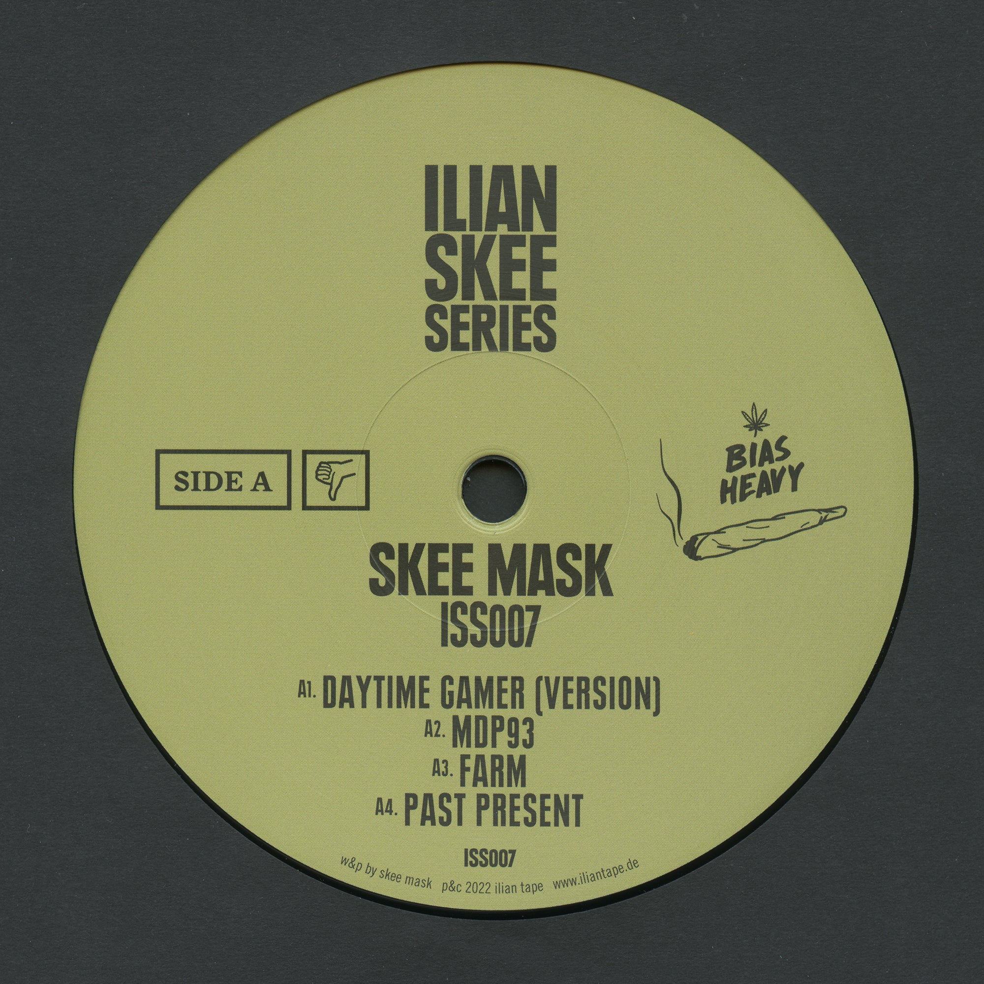 SKEE MASK 'ISS007' 12" [IMPORT]