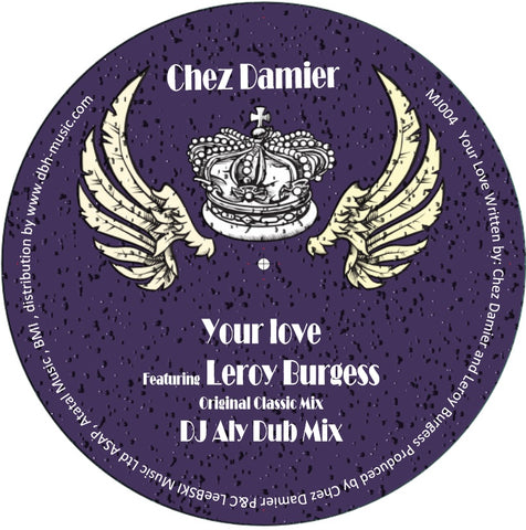 CHEZ DAMIER feat. LEROY BURGESS, RON TRENT 'MASTER JAM 4' 12"