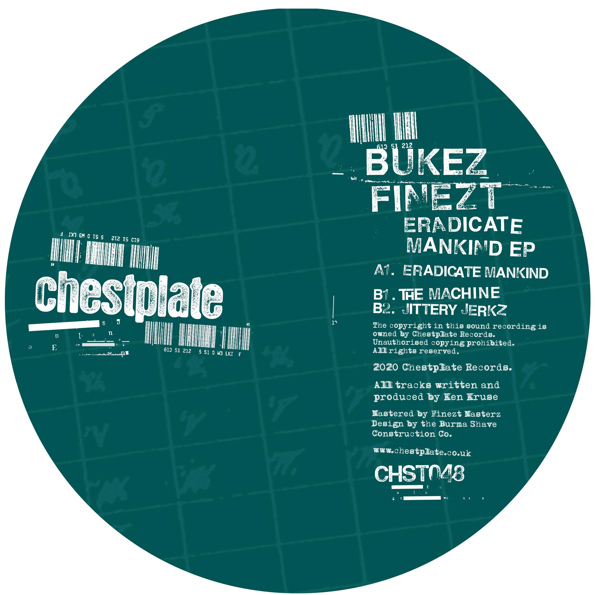 Bukez Finezt 'Eradicate Mankind EP' 12"