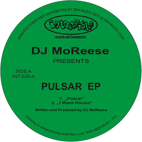 DJ MoReese 'Pulsar EP' 12" (Repress)
