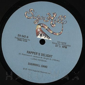 SUGARHILL GANG 'RAPPER'S DELIGHT' 12" (REISSUE)