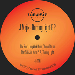 J MAJIK 'BURNING LIGHT EP' 12"