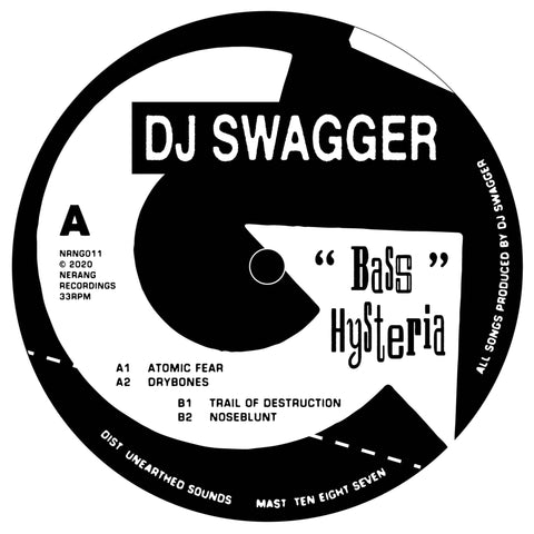 DJ Swagger 'Bass Hysteria' 12" (Repress)