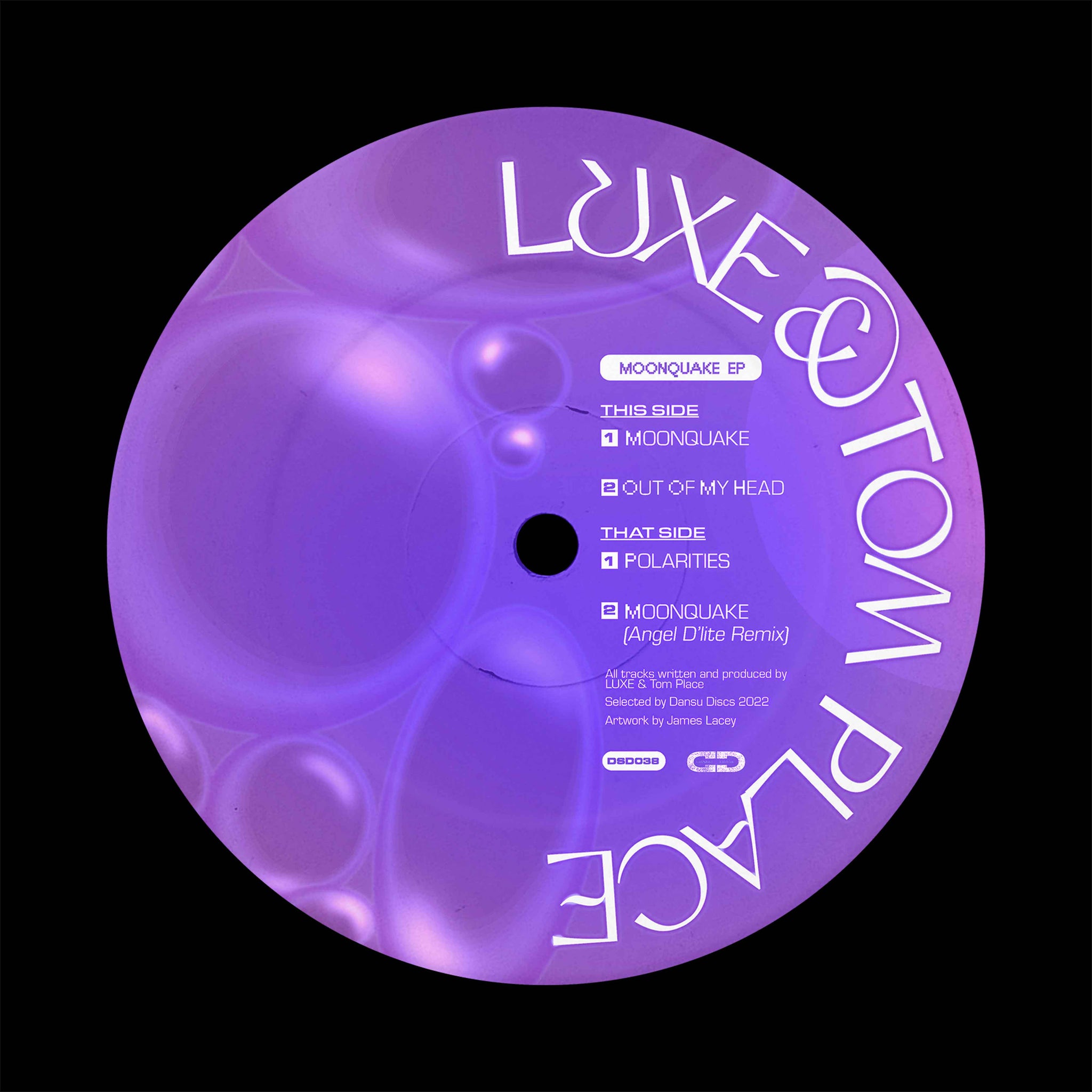 LUXE & TOM PLACE 'MOONQUAKE EP'