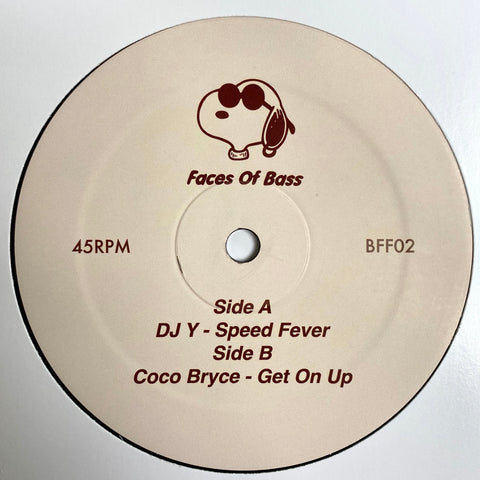 DJ Y / COCO BRYCE 'SPEED FEVER' 12" (PINK REPRESS)