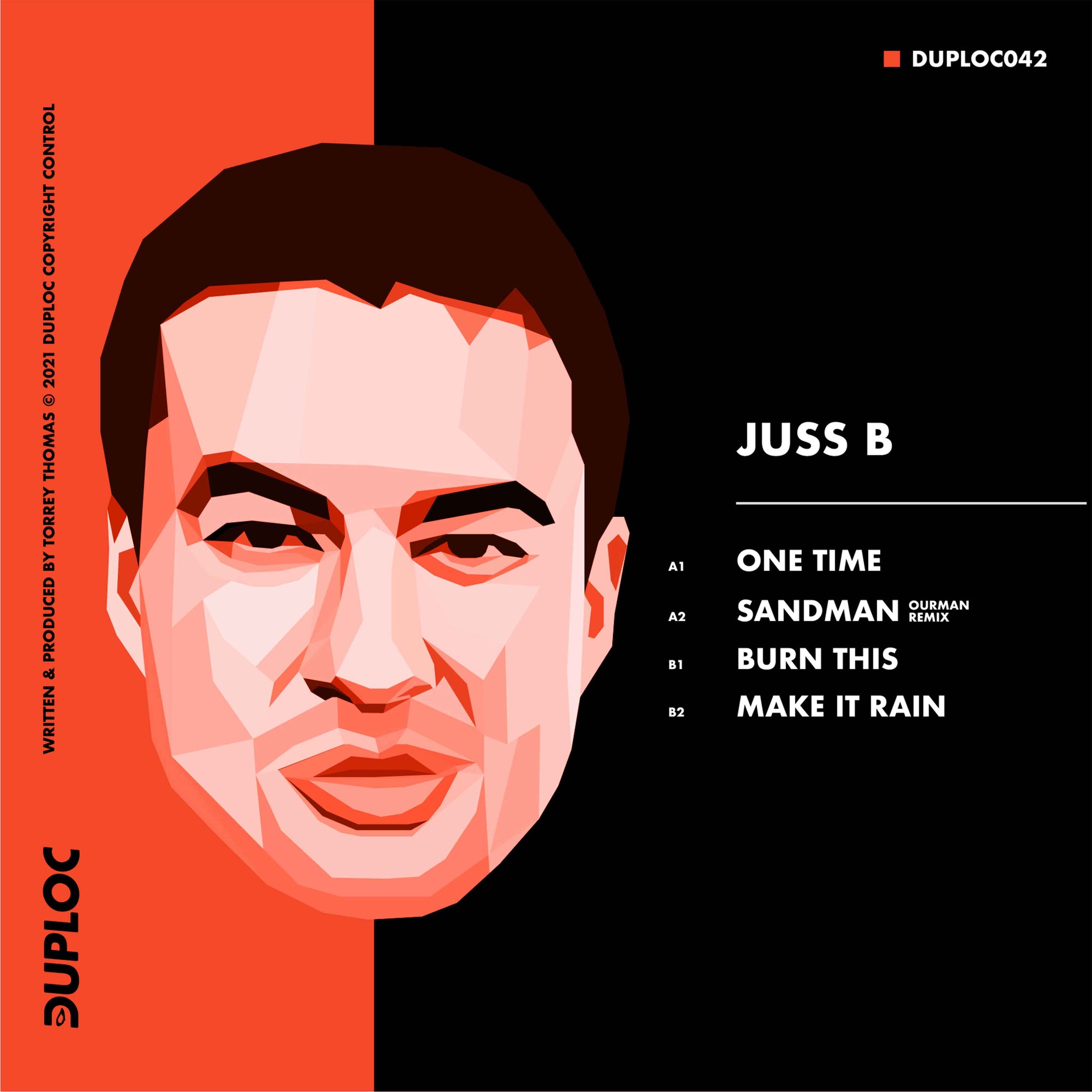 Juss B 'One Time EP' 12"