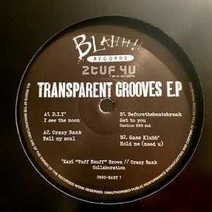 CRAZY BANK & KARL BROWN 'TRANSPARENT GROOVES EP' 12"