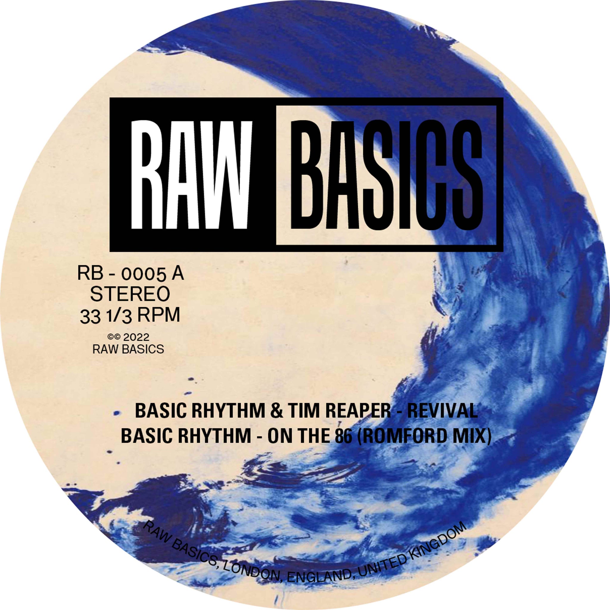 BASIC RHYTHM, TIM REAPER & SULLY 'REVIVAL EP' 12"