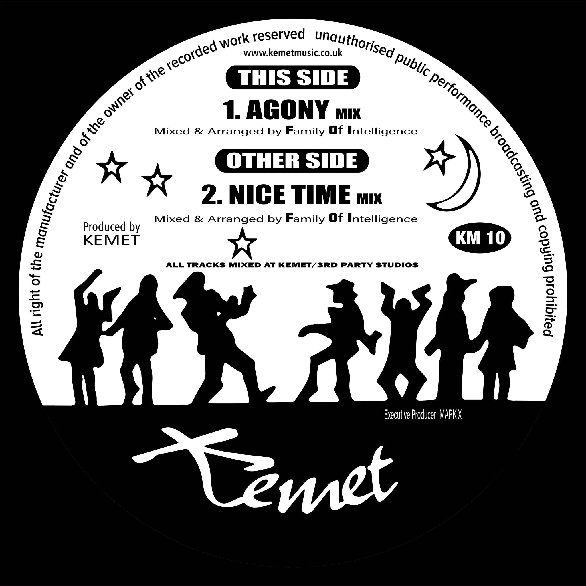 Family Of Intelligence 'Agony / Nice Time' 12" (Reissue)